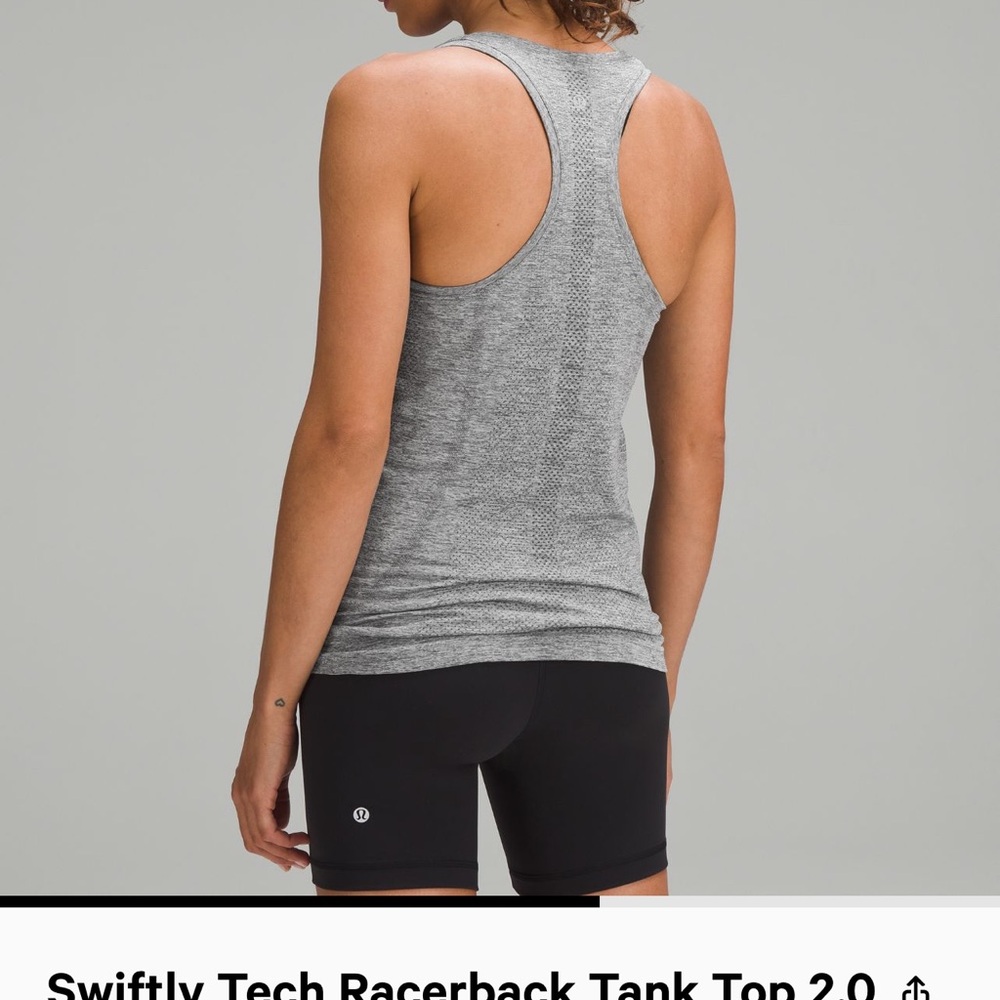 Swiftly tech Racerback tank top size 6
